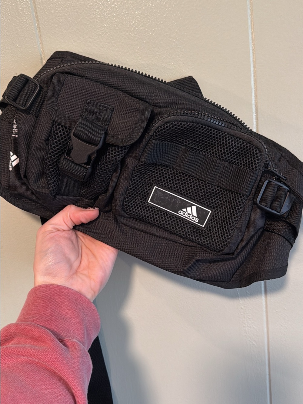 adidas Black Tactical Waist Bag